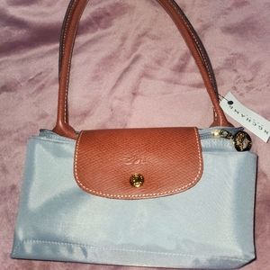 LONGCHAMP LE PLIAGE SM SHLDR TOTE GRAY
